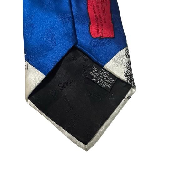 Dr Seuss How The Grinch Stole Christmas Whos Vintage Necktie 100% Silk Cartoon - Picture 6 of 8